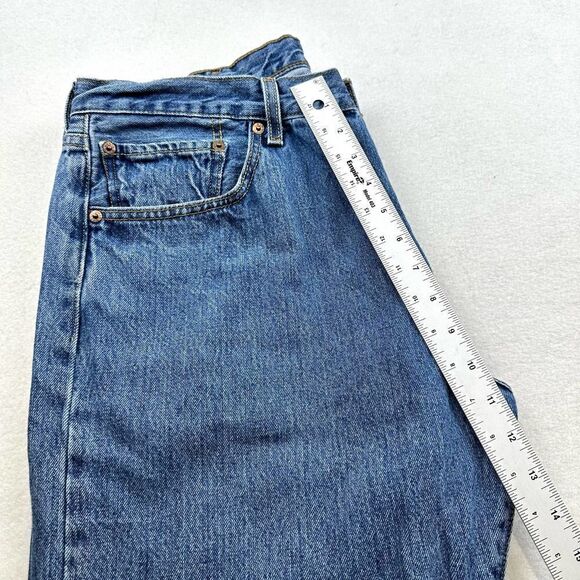 Levi’s 501xx Button Fly Blue Denim Y2K Jeans Men’s 36 x 30 Read - Picture 7 of 12